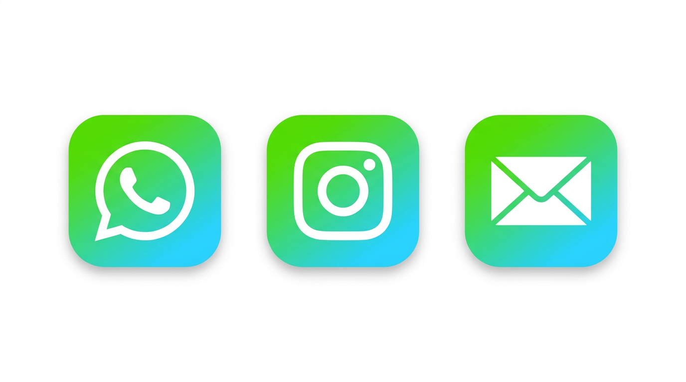 WhatsApp, Instagram channels